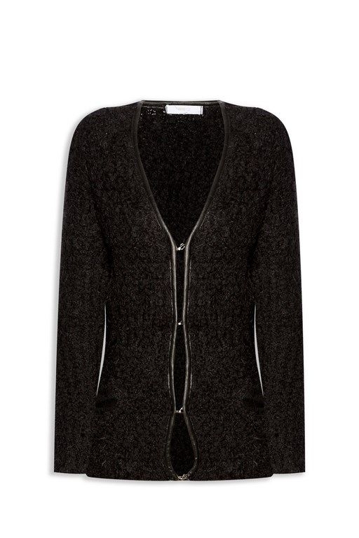 Cardigan Negro Pelo5